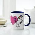 thumbnail image 6 of CafePress - I Love Unicorns - 11 oz Ceramic Mug - Novelty Coffee Tea Cup, 6 of 6
