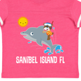 thumbnail image 4 of Inktastic Sanibel Island Florida Dolphin Boys or Girls Toddler T-Shirt, 4 of 5