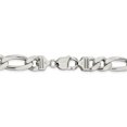 thumbnail image 1 of Large Figaro Chain Necklace in .925 Sterling Silver, 1 of 5