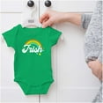 thumbnail image 5 of St Patricks Day Irish Rainbow Clover Bodysuit Jumper Girls Infant Baby Brisco Brands 12M, 5 of 6