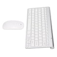thumbnail image 4 of Conjunto de Teclado y Mouse Inalámbrico Sincero 2.4G Plateado, 4 of 10