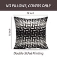 thumbnail image 2 of LALILO Throw Pillow Covers Shape Halftone Modern Geometric Lattice Cushion Cover 18" x 18", 1869 Pack, 2 of 6