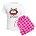 thumbnail image 5 of CafePress - Mcentegart Coat Of Arms Women's Light Pajamas - Women's Short Sleeve Print T-Shirt and Pants Light Cotton Pajama Set, 5 of 7
