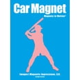 thumbnail image 1 of Magnets in Motion Softball Batter Car Magnet Pink, 1 of 4