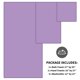 thumbnail image 4 of Juego de toallas Cosy Family de 8 piezas de microfibra color lavanda, 4 of 7