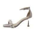 thumbnail image 2 of Betsey Johnson Milo Women's Heels Champagne Size 7 M, 2 of 8