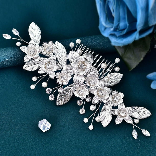 Sparkly hair clips 2025 for wedding