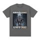 thumbnail image 4 of Camisetas de manga corta para hombre, ropa de calle de gran tamaño, divertida, de algodón, informal, Vintage, de Human By Chance, Alpha By Choice Wolf, 4 of 5