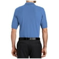 thumbnail image 2 of Yellow Rooster Mens Short Sleeve Tall Silk Touch Polo with Pocket Ultramarine Blue 2XLT, 2 of 4