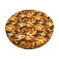 thumbnail image 1 of Balery Desert Camouflage Fundas de asiento para taburete de bar redondo de tela de terciopelo ajustables que protegen de arañazos y manchas para sillas de 14 a 17 pulgadas.-12 inch, 1 of 7