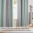 thumbnail image 3 of Cortinas XiDi, 132 x 213 cm, 2 paneles, color verde y gris opaco, 3 of 7