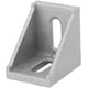 thumbnail image 4 of Whataatahia 20 Piezas Soporte de Esquina de Aluminio, Soporte de Esquina de Perfil de Aluminio, Tipo L de Ángulo Recto de 2 Orificios para Perfil de Aluminio 3030, 28 x 35 x 35 mm/1,1 x 1,4 x 1,4, 4 of 5