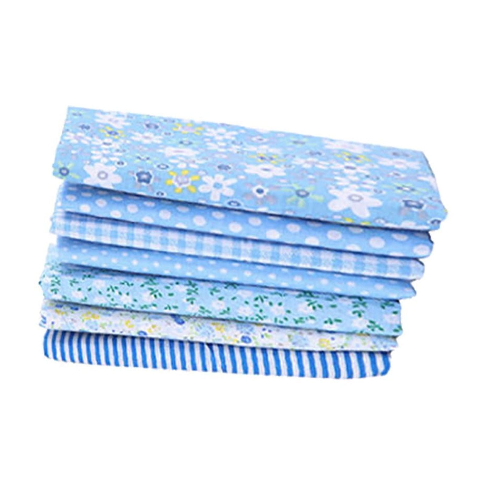 Walmart Pallets! Cotton Craft Fabric Bundle Squares, No Repeat Patchwork Quilting Fabric Bundles Layer Precut Quilt Material for Diy Craft Sewing Cloths Handmade Accessories, 19.68In*19.68In 7Pcs
