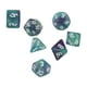 thumbnail image 5 of Juego de dados poliédricos, 7 piezas Juego de dados de números poliédricos Número de dados poliédricos Máxima confiabilidad, 5 of 8