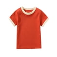 thumbnail image 4 of EnJoCho Kids Short Sleeve T Shirts Boys Girls Baby Children’s Toddler Kids Basic Casual Cotton Tee Top Comfortable Breathable Summer Everyday Play, 4 of 4