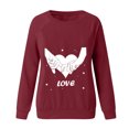 thumbnail image 3 of Ichuanyi liquidación mujer estampada con manga larga sudadera camisas de jarra ICHUANYI WER2023082207780, 3 of 4