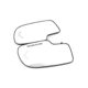 thumbnail image 4 of Compatible Left Right Side Mirror Glass Rear View Rearview Exterior Wide Angle For Cadillac Escalade Ext Esv 2002-2006 Accessories, 4 of 5