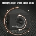 thumbnail image 4 of VEVOR Drum Fan 24 In High Velocity Industrial Infinitely Variable Speed 7935CFM, 4 of 9