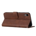 thumbnail image 3 of Compatible for iPhone XS Max Wallet Case,[Magnetic Closure][Kickstand][Wrist Strap][Card Holder Slots] RFID BlockingTPU Interior Protective PU Leather Folio Flip Shockproof Cover,Brown, 3 of 11