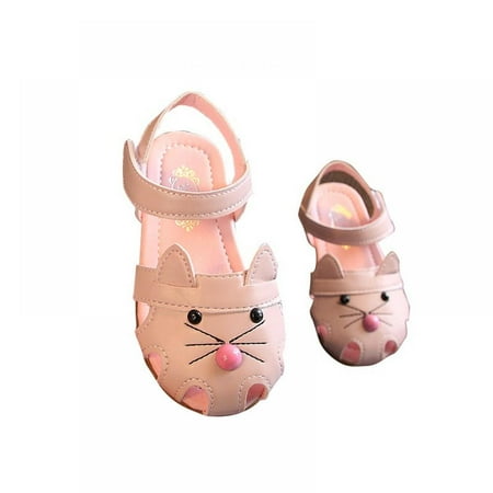 

Summer Girl Sandals Cartoon PU Shoe