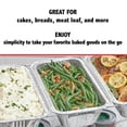 thumbnail image 3 of Mainstays Aluminum 1/3 Steam Table Pans, 12.6" x 6.5", Disposable Catering Pans, 6 Count, 3 of 5