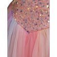 thumbnail image 5 of Liacowi Toddler Girls Princess Dress Sequin Tulle Pageant Birthday Party Wedding Bridesmaid Girl Dresses, 5 of 8