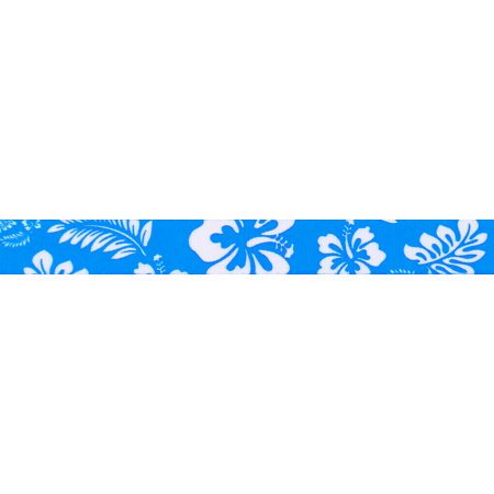 Country Brook Design® 1 1/2 inch Blue Hawaiian Polyester Webbing, 20 Yards