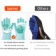 thumbnail image 4 of Guantes de aseo para perros y gatos, guantes de aseo para perros con puntas de silicona suave, guantes para depilar pelo largo y corto, aseo y masaje de mascotas., 4 of 5