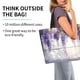 thumbnail image 2 of Disketp Lavender Blooms Window Bolsa Tote Estampada para Mujer, Bolso de Hombro y de Mano para Compras y Viajes, 2 of 8