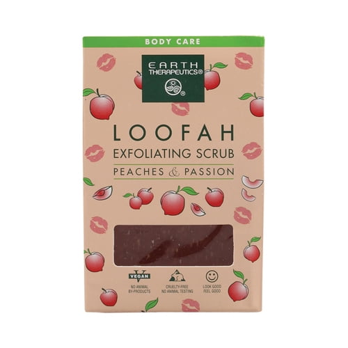 Earth Therapeutics Loofah Exfoliating Bar Soap Peaches and Passion 4.