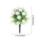 thumbnail image 3 of Simulación de Flor de Suelo con Estaca | Rosas Artificiales y Eucalipto | Decoración de Jardín de Plástico Multicolor | Arreglo Floral Artificial Realista para Patio, Balcón y Hogar, 3 of 6