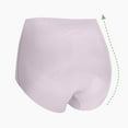 thumbnail image 5 of YanQiao Women's Large Size Underwear Cotton High Waisted Underwear Soft Breathable Full Coverage Panties L Purple, 5 of 5