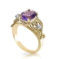 thumbnail image 2 of Galaxy Gold 14K Yellow Gold 2.4 CTW Natural Diamond Ring - April Birthstone - Strength & Brilliance - Sizes 5.5 to 11 - Fine Jewelry for Women, 2 of 2