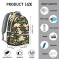 thumbnail image 6 of Camo Students Backpack Tactical Army Camouflage School Bag Outdoor Hunting Camo and Military Design for Student and Student, 6 of 6