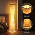 thumbnail image 3 of BLITZWILL Soft Light LED Floor Lamp RGB Color Changing 61'' Tall Corner Lamp ,Standing Lamp With Remote & Smart App Control, Music Sync, for Living Room Bedroom Game Room, Square, 3 of 9