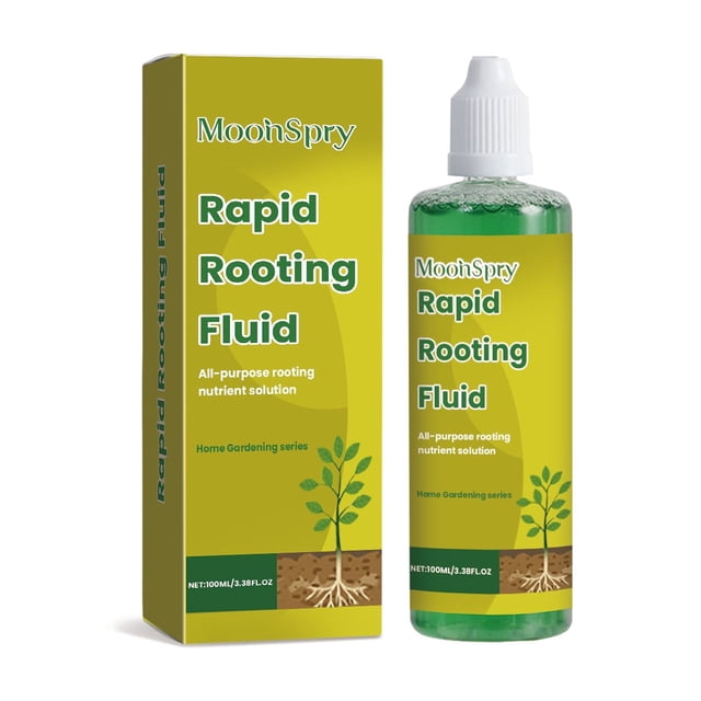 MoonSpry Green Plant Root Solution Horticultural Flower Plant Roots Absorb Growth Nitrogen And Potassium Fertilizer Nutrient Solution