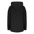 thumbnail image 6 of Black Womens Sweaters Women's Winter Warm Hoodies Fleece Lined Sweatshirt Long Sleeve Fuzzy Warm Pullover Winter Clothes Fall Outfits for Women 2025, 6 of 6