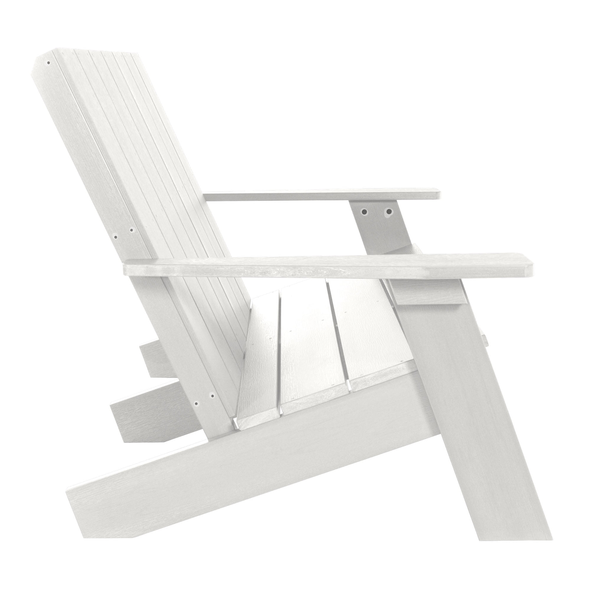 Highwood Double Wide Modern Adirondack Chair - Outdoor, Eco-friendly, Synthetic Wood