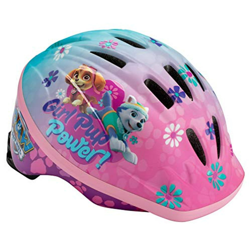 Paw Patrol Kids Bike Helmet, Riders 58 Years Old, Skye, Pink Walmart