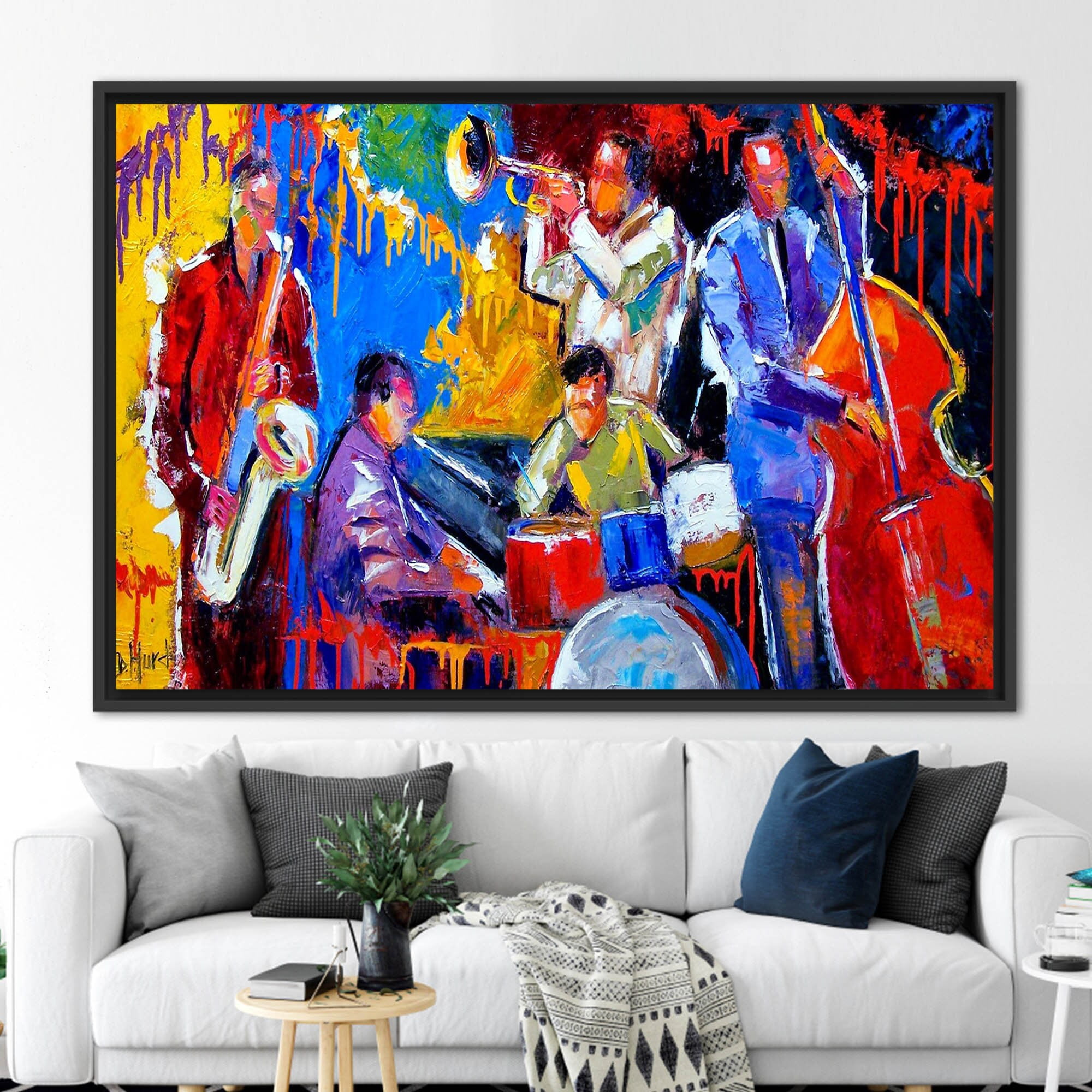 アート・デザイン・音楽 Painting oil on canvas 100cmx100cm アート・デザイン・音楽 Painting oil on canvas 100cmx100cm