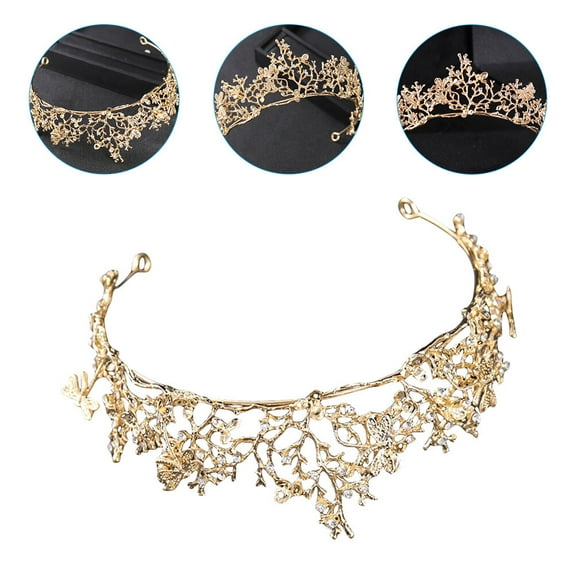 LOLIPPYY Elegant Rhinestone Bridal with Vintage Style for Wedding, Prom, and Special Occasions