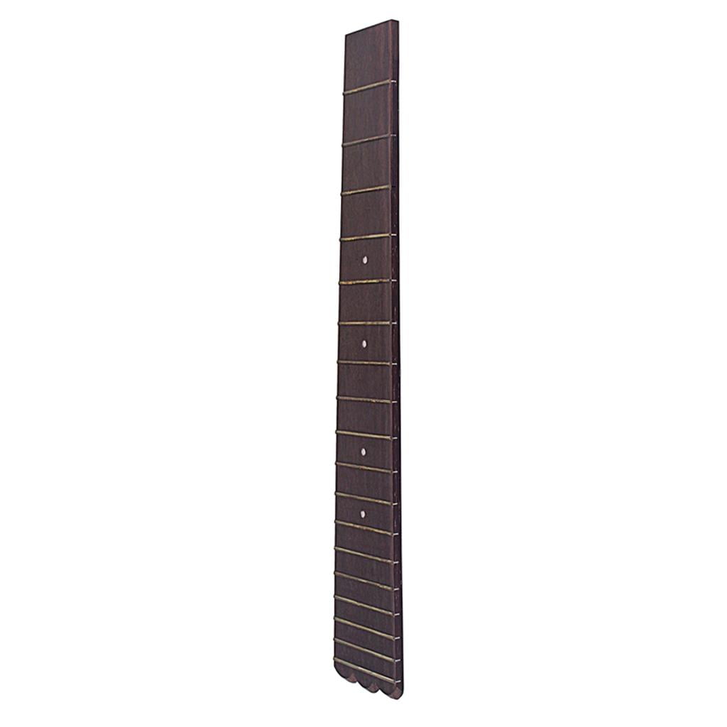 Rosewood Ukulele Fretboard For 26 '' Ukulele Tenor Luthier DIY Supplies