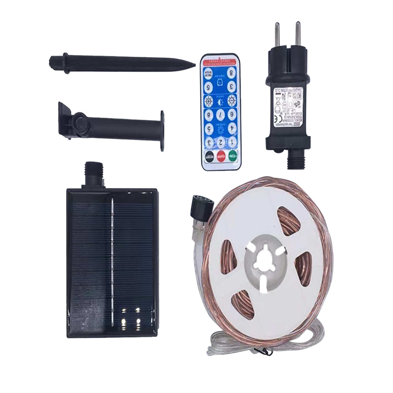 Ageoiene Outdoor Lighting Remote Control Dual Purpose Solar Tube 20