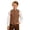 Coffee*, variant on OSOLU Boys Tank Tops Solid Color Stand Collar Vest Festive Themed Sleeveless Jacket Casual Outerwear Summer Beach Tops