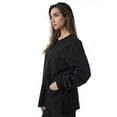 thumbnail image 2 of Just Love Womens Solid Jacket 4501-BLK-XL Black, 2 of 3