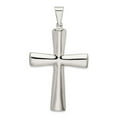 thumbnail image 4 of FB Jewels Sterling Silver Hollow Cross Pendant, 4 of 4