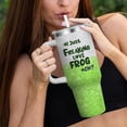 thumbnail image 5 of Frog Tumbler 40 oz with Handle Straw Insulated Stainless Steel, 5 of 6