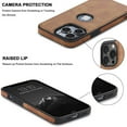 thumbnail image 4 of for iPhone 14 Plus Leather Case, Slim Luxury PU Non-Slip Shockproof Protective Cover Phone Cases for iPhone 14 Plus, 4 of 8