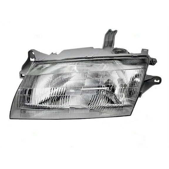 Left Headlight Assembly - Compatible with 1997 - 1998 Mazda Protege