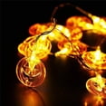 thumbnail image 3 of Luces De Cadena De Calabaza Luces De Cadena De Halloween De 1,5 Metros Con 10 Luces Led Para Decoración De Halloween Sweethay HA037838-00, 3 of 6